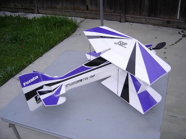 نقشه هواپیمای مدل FoaMellx 3D