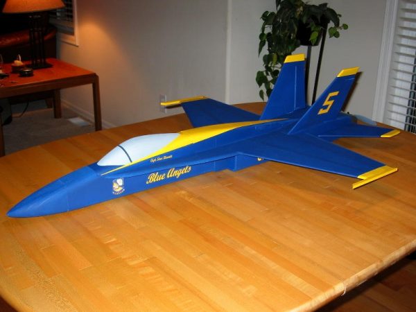 هواپیمای مدل الکتریک F18 Park jet