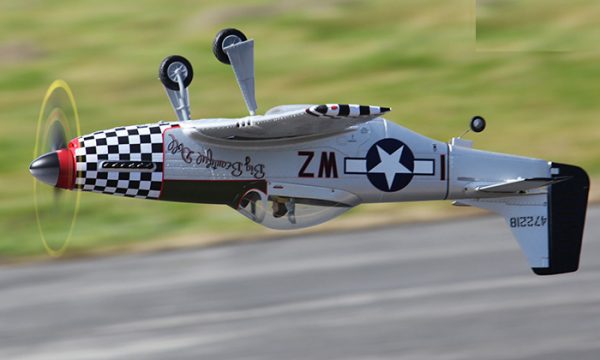 هواپیمای مدل الکتریک P-51D Mustang