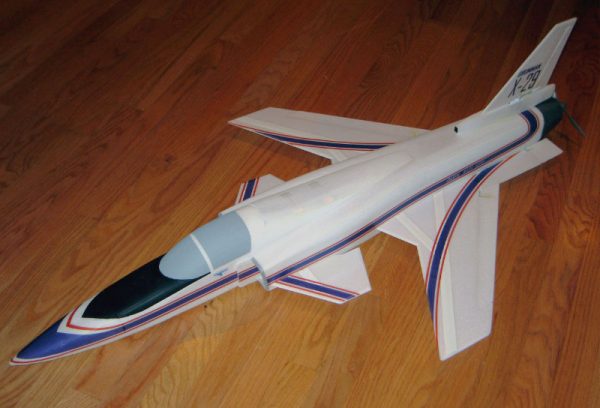 هواپیمای مدل الکتریک Grumman X29 parkjet