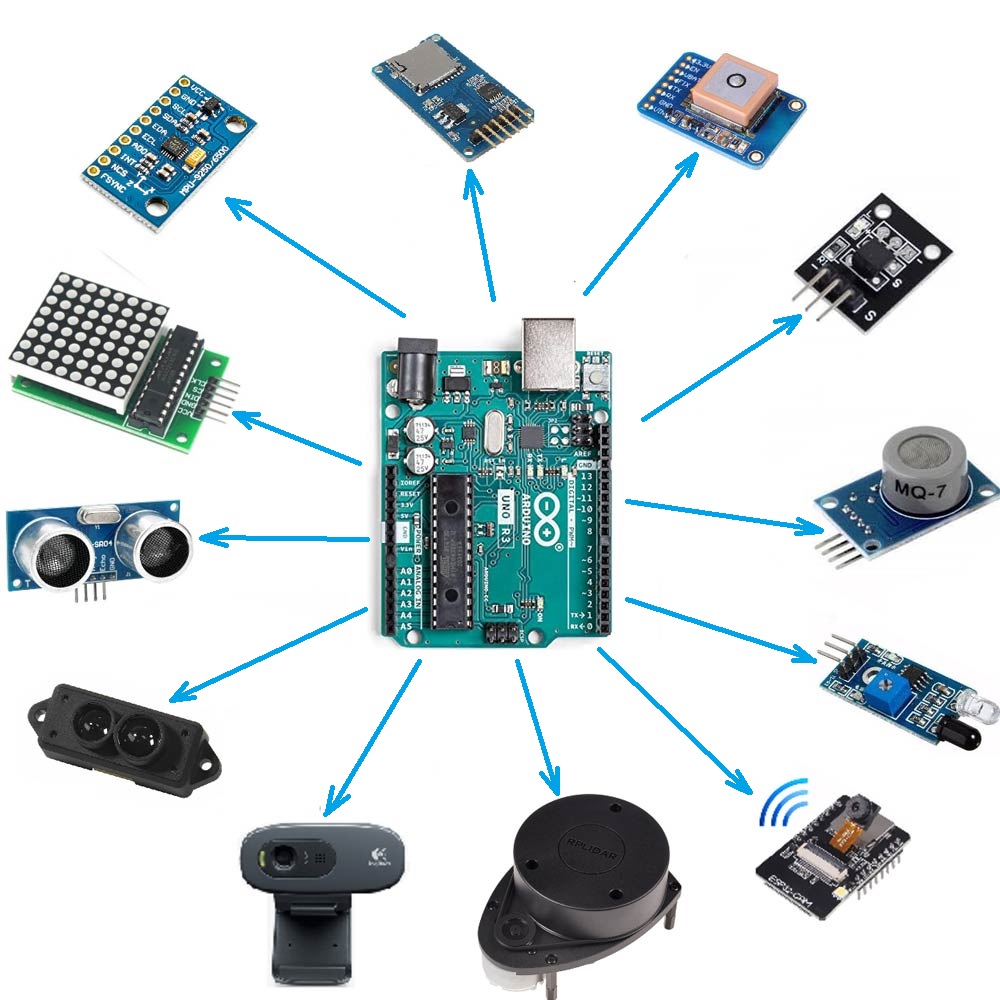 معرفی سنسور های مختلف در آردوینو و کاربرد آن ها