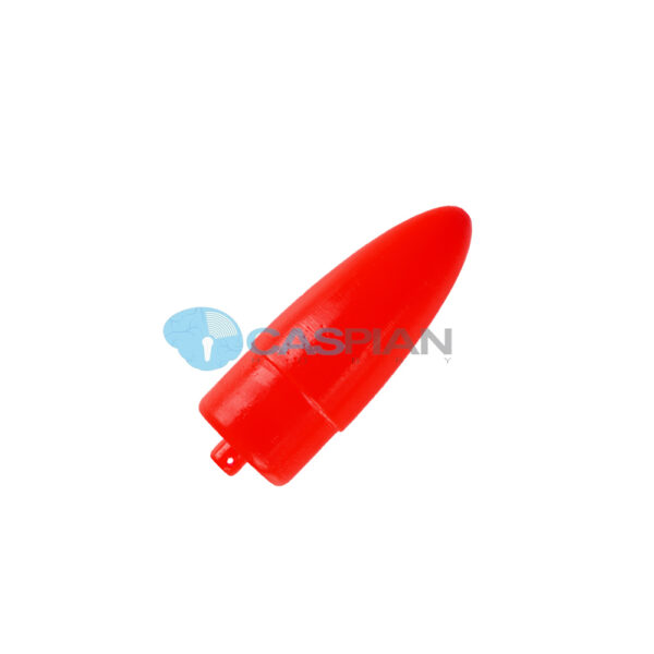 دماغه پلاستیکی راکت مدل نوع Elliptical کوتاه سایز 18mm